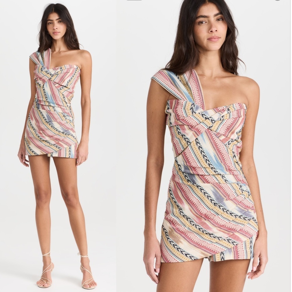 JBQ Just Bee Queen Solange Romper Jacquard Multi NWT size Medium